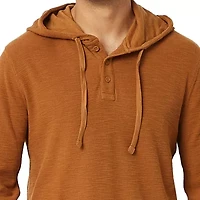 mutual weave Mens Long Sleeve Hoodie