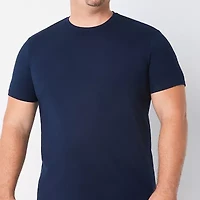 St. John's Bay Super Soft Mens Crew Neck Short Sleeve Quick Dry Big and Tall T-Shirt