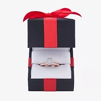 1/2 CT.T.W. Natural Diamond Halo Bridal Set 10K or 14K White Gold