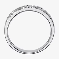 2MM 1/4 CT.T.W. Natural Diamond 10K Gold Anniversary Wedding Band