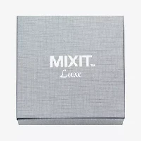 Mixit Gold Tone Pendant Necklace & Stud Earrings Womens Heart Hypoallergenic 2-pc. Jewelry Set