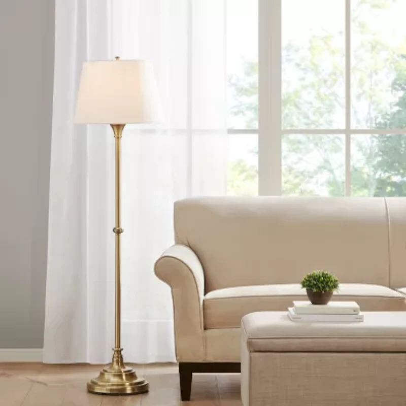Hampton Hill 59"H Aelorian Floor Lamp