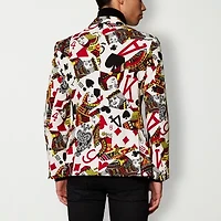 Opposuits King Of Clubs Mens Slim Fit Blazer