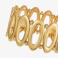 Liz Claiborne Womens Oval Stretch Bracelet