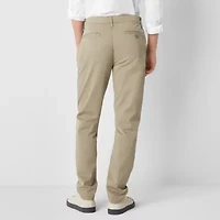 mutual weave Standard Chino Mens Slim Fit Flat Front Pant