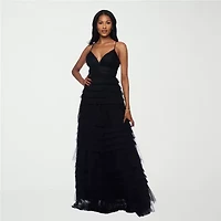 B. Smart Womens Juniors Sleeveless A-Line Dress