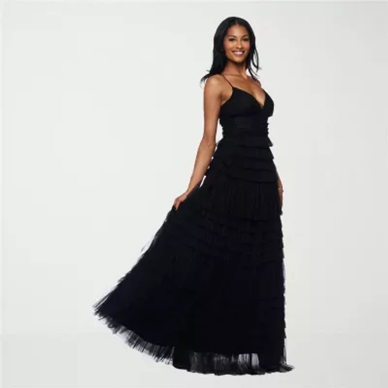 B. Smart Womens Juniors Sleeveless A-Line Dress