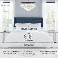 Pointehaven Down Alternative Oversized Lightweight Comforter