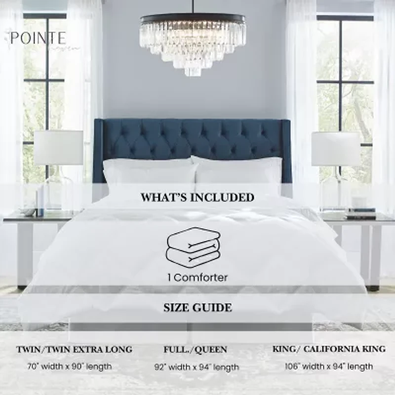 Pointehaven Down Alternative Oversized Lightweight Comforter