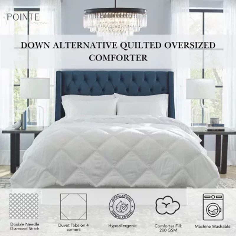 Pointehaven Down Alternative Oversized Lightweight Comforter