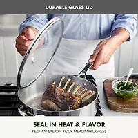 GreenPan Valencia Pro Stainless Steel Uncoated 5-qt. Sauté Pan with Lid