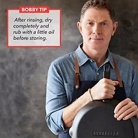 Bobby Flay Cast Iron 8" Frying Pan