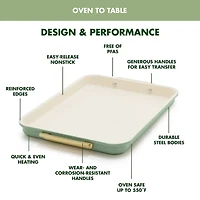 GreenPan Reserve Bakeware 9"X13" Cookie Sheet