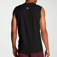 Champion Mens Crew Neck Short Sleeve Muscle T-Shirt