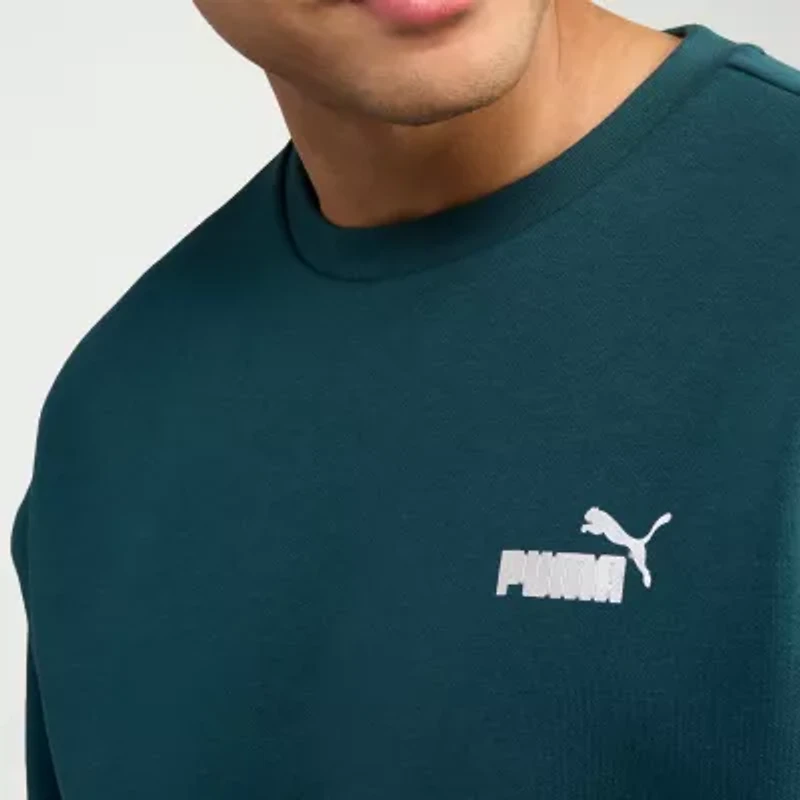 PUMA Mens Crew Neck Long Sleeve Sweatshirt