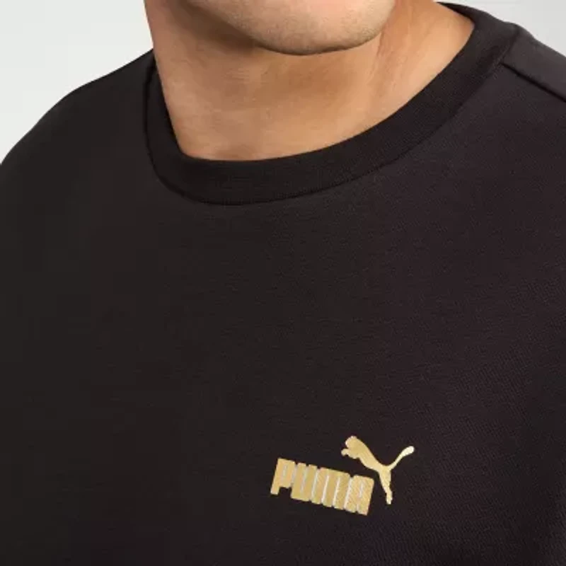 PUMA Mens Crew Neck Long Sleeve Sweatshirt