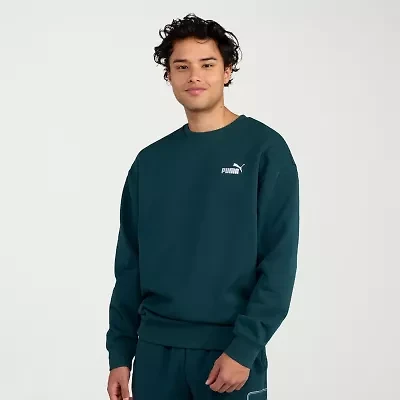 PUMA Mens Crew Neck Long Sleeve Sweatshirt