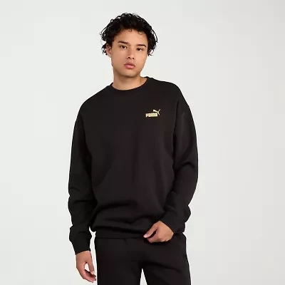 PUMA Mens Crew Neck Long Sleeve Sweatshirt