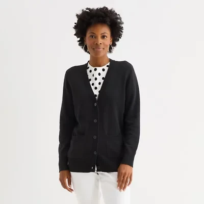 Liz Claiborne Womens Layered Sweater