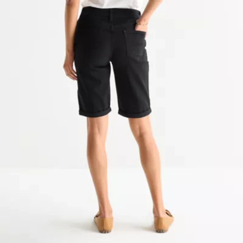 St. John's Bay Womens 11" Bermuda Short
