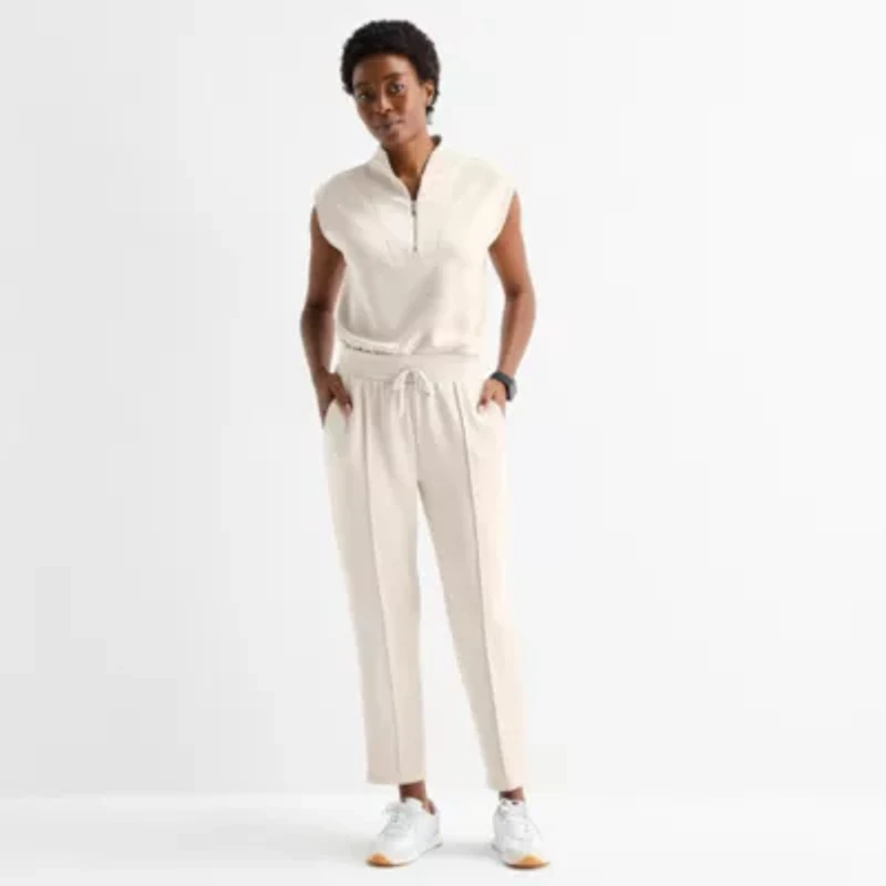 Stylus Womens Tapered High Rise Trouser
