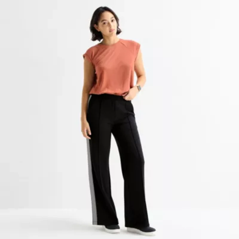 Stylus Womens Crew Neck Short Sleeve T-Shirt