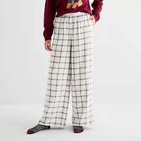 Arizona Womens Juniors Flannel Pajama Pants