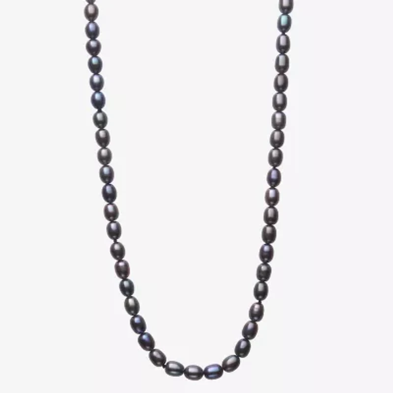 Limited Quantities! Womens Black 36 Inch Strand Necklace