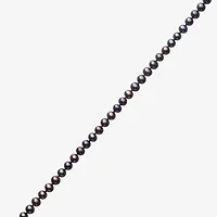 Limited Quantities! Unisex Adult Black Sterling Silver Inch Strand Necklace