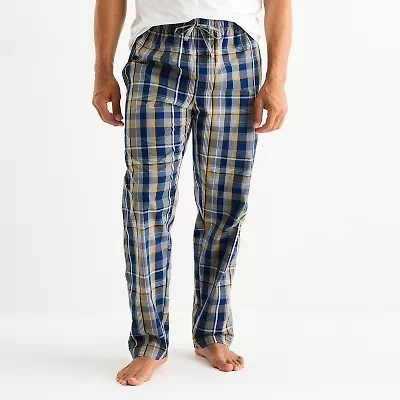 St. John's Bay Mens Poplin Pajama Pants