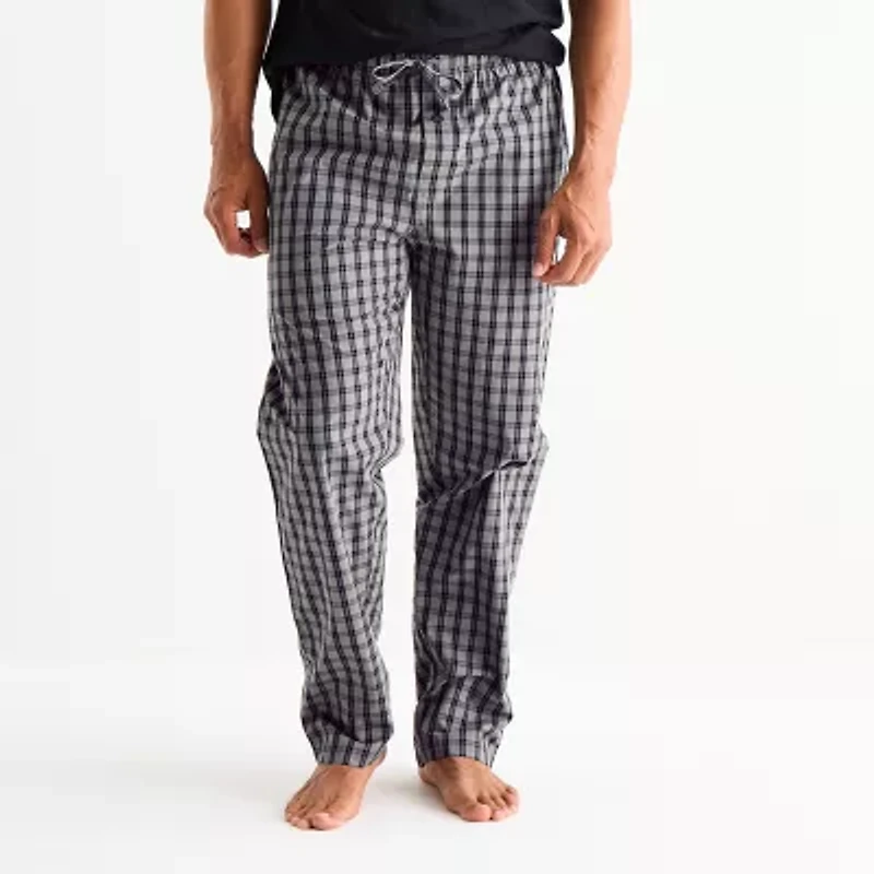 St. John's Bay Mens Poplin Pajama Pants