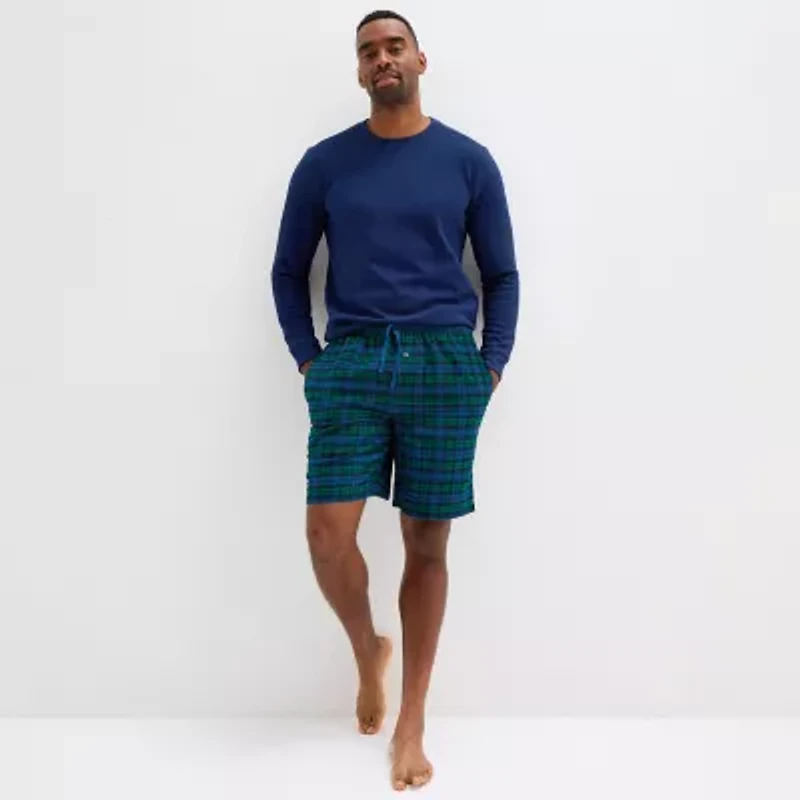 St. John's Bay Mens Flannel Pajama Shorts
