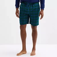 St. John's Bay Mens Flannel Pajama Shorts