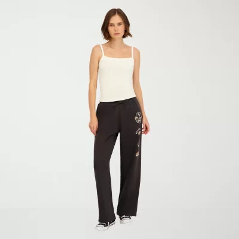 VOLCOM Womens Juniors Mid Rise Sweatpant