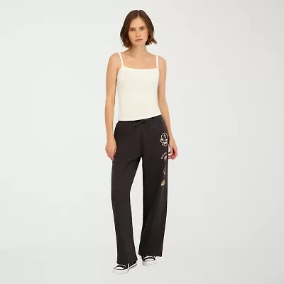 VOLCOM Womens Juniors Mid Rise Sweatpant
