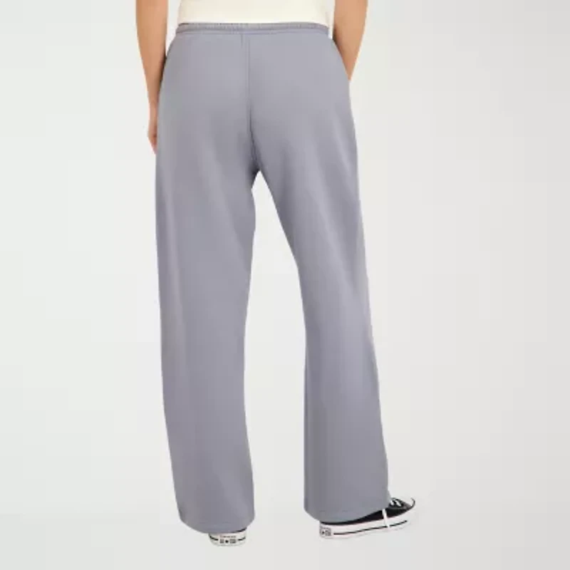 VOLCOM Womens Juniors Straight Mid Rise Sweatpant