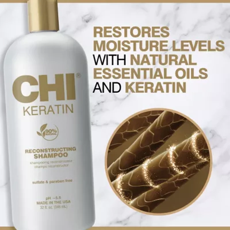 Chi Styling Keratin Reconstruct Shampoo - 32 oz.