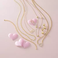 Gold Addiction Womens 10K Gold 18 Inch Chain Necklace