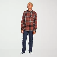 VOLCOM Mens Long Sleeve Regular Fit Flannel Shirt