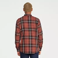 VOLCOM Mens Long Sleeve Regular Fit Flannel Shirt