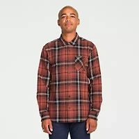 VOLCOM Mens Long Sleeve Regular Fit Flannel Shirt