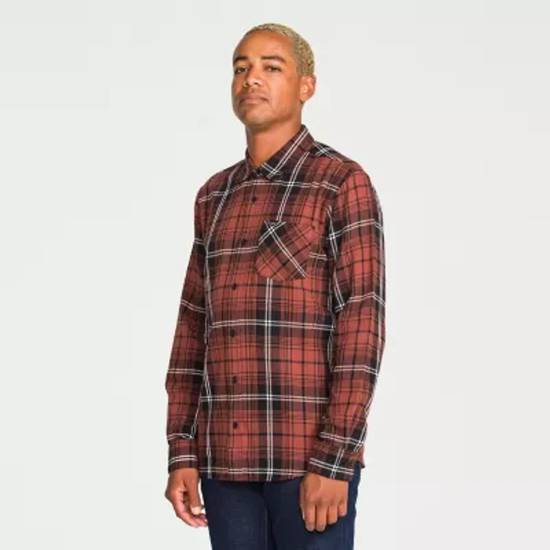 VOLCOM Mens Long Sleeve Regular Fit Flannel Shirt