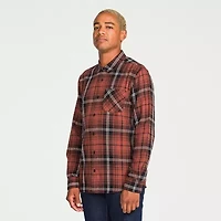 VOLCOM Mens Long Sleeve Regular Fit Flannel Shirt