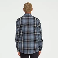 VOLCOM Mens Long Sleeve Regular Fit Flannel Shirt