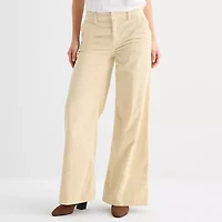 a.n.a Womens Wide Leg High Rise Trouser