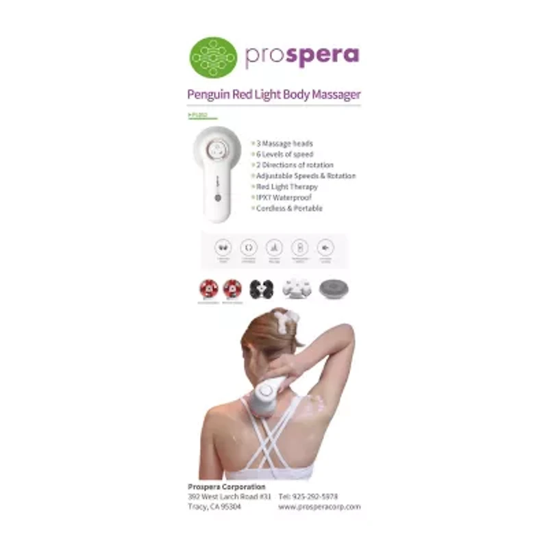 Prospera Ultimate Red Light Therapy Device Bundle Massager