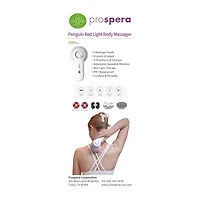 Prospera Ultimate Red Light Therapy Device Bundle Massager