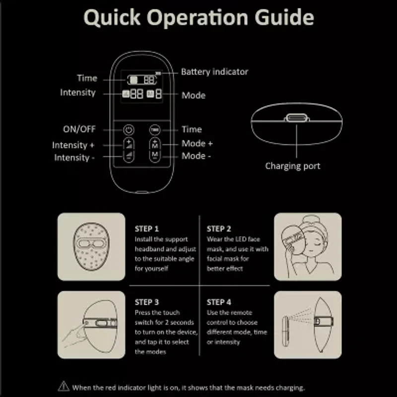 Prospera Ultimate Red Light Therapy Device Bundle Massager