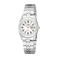 Citizen® Womens White Dial Stainless Steel Bracelet Watch EQ0510-58A