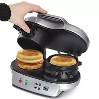 Hamilton Beach® Dual Breakfast Sandwich Maker